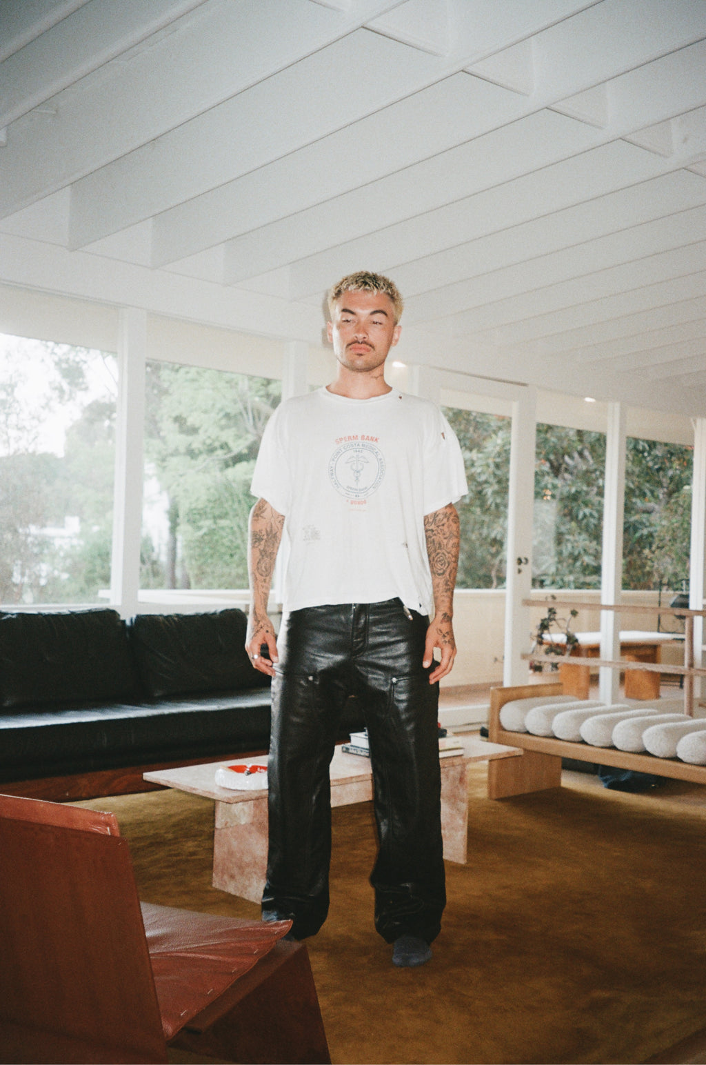 HALFWAY MERIDIAN LEATHER PANT