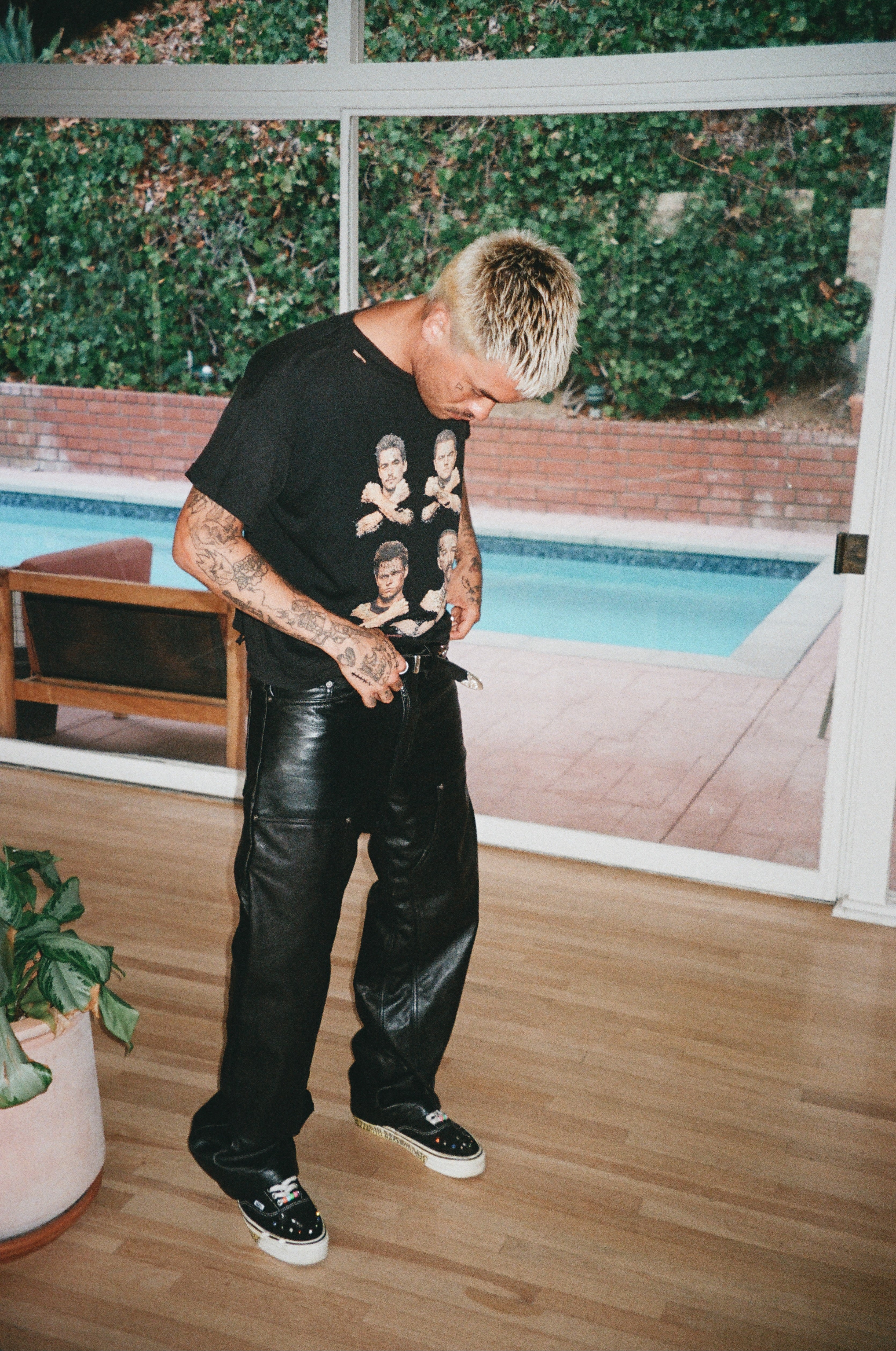 HALFWAY MERIDIAN LEATHER PANT
