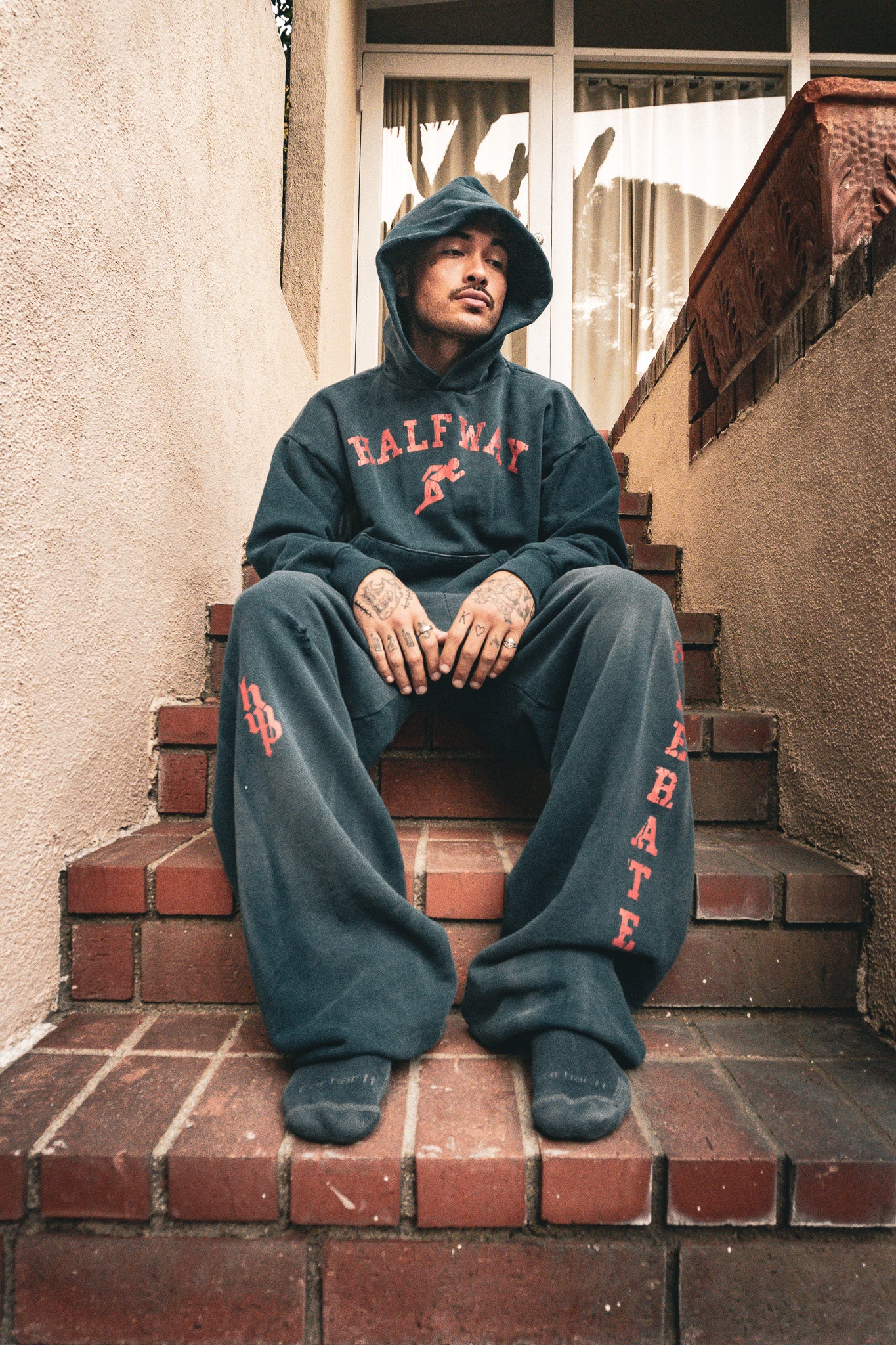 HALFWAY "MIDNIGHT NAVY" HOODIE