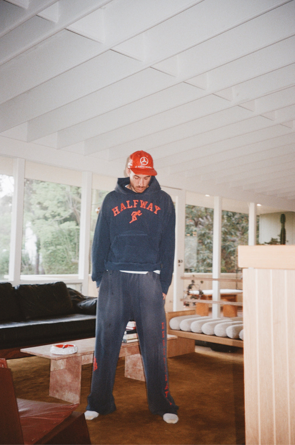 HALFWAY "MIDNIGHT NAVY" HOODIE